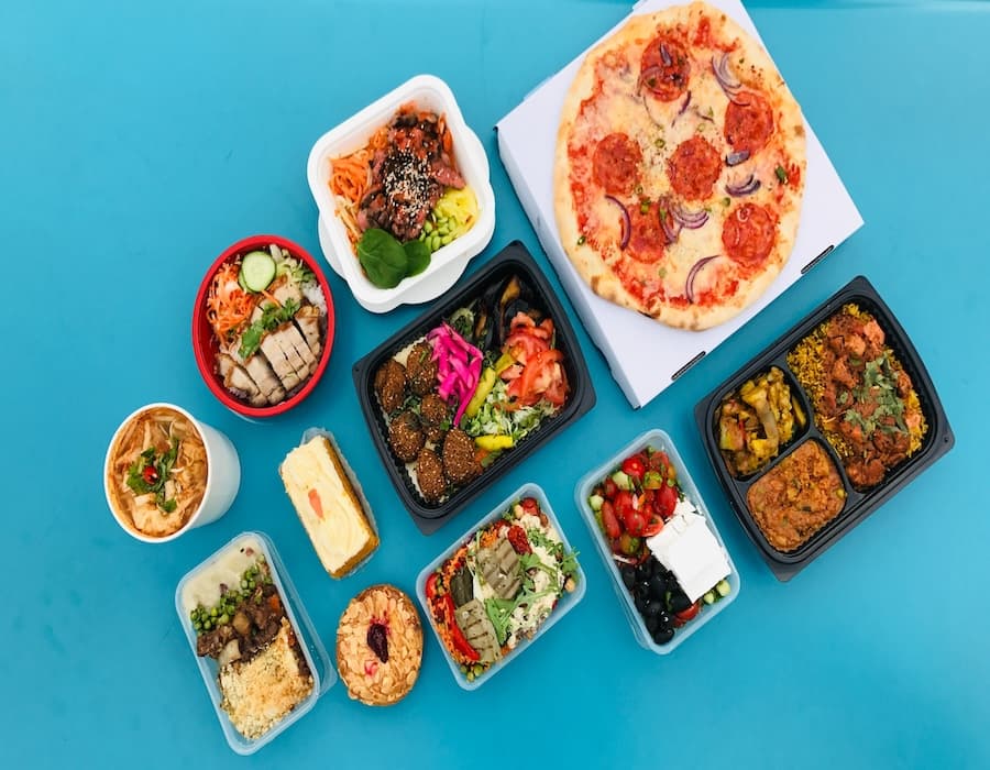 Food delivery provider HTML5 Template