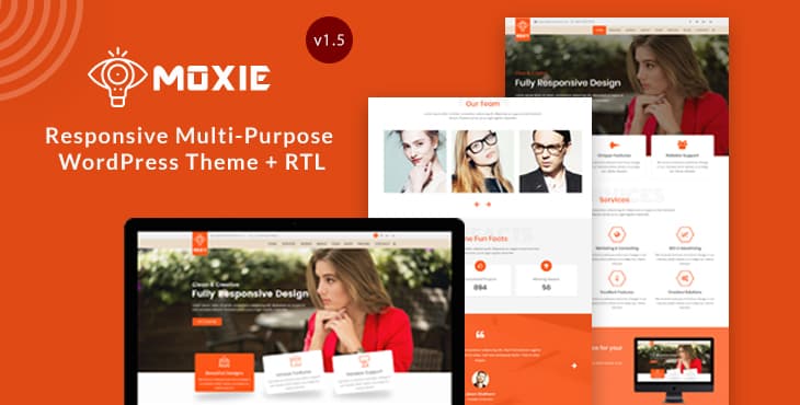 Moxie – Multi-Purpose WordPress Theme