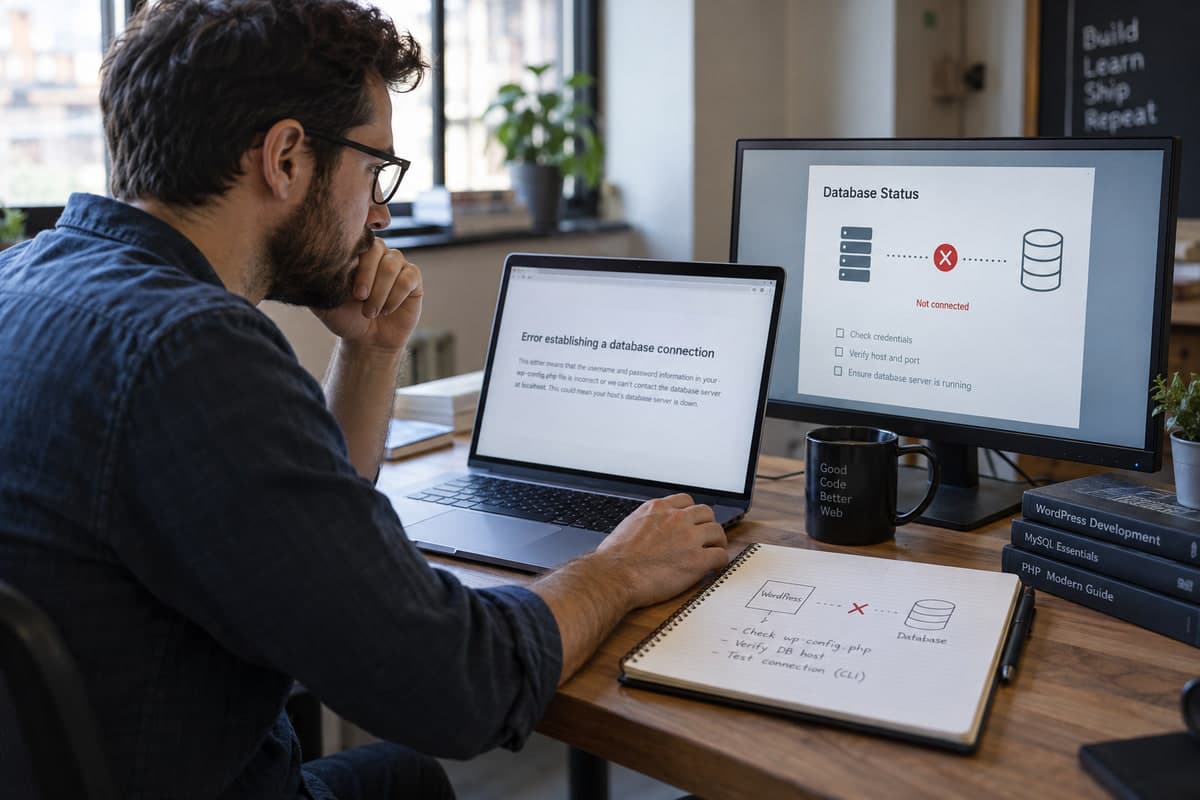 How to Fix “Error Establishing a Database Connection” in WordPress